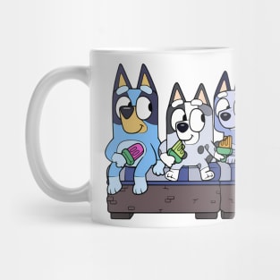 Funny Bluey Mug